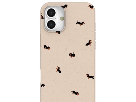 Seashell Lil Dachshunds iPhone 16 Plus Case Hot on Sale