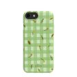 Sage Green Fall Gingham iPhone 6 6s 7 8 SE Case Fashion