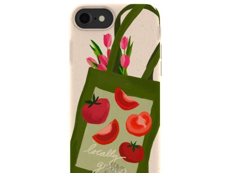 Seashell Market Tote iPhone 6 6s 7 8 SE Case For Sale