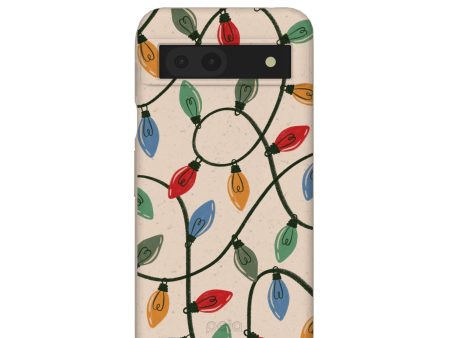 Seashell Holiday Lights Google Pixel 8a Case Sale