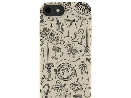 London Fog Holiday Dinner Party iPhone 6 6s 7 8 SE Case Online