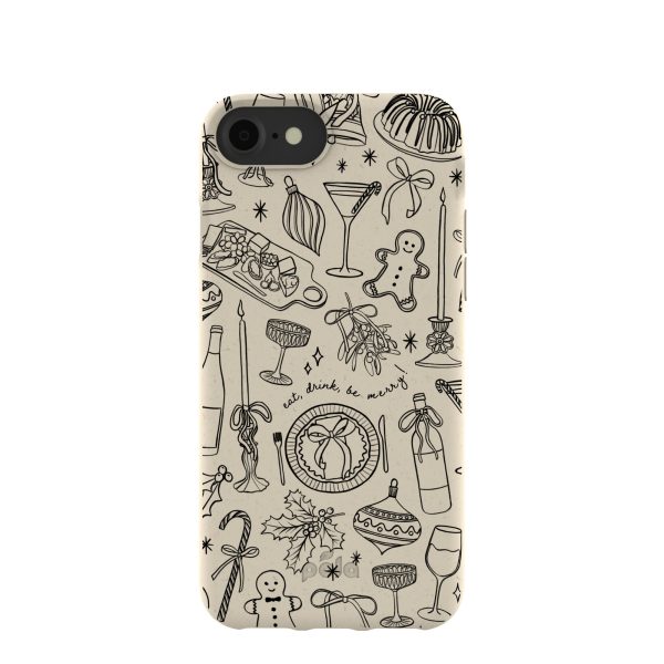 London Fog Holiday Dinner Party iPhone 6 6s 7 8 SE Case Online