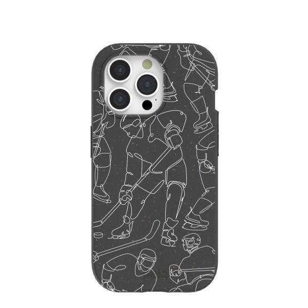 Black Play Sketch iPhone 15 Pro Case Online Hot Sale