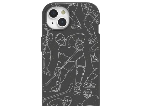 Black Play Sketch iPhone 15 Case Hot on Sale