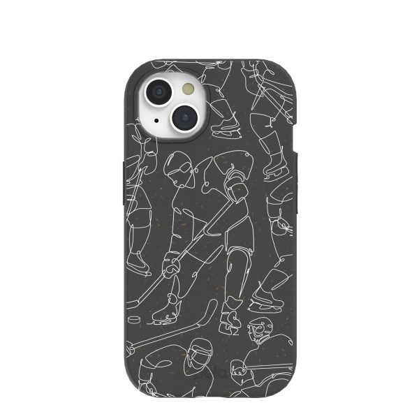 Black Play Sketch iPhone 15 Case Hot on Sale