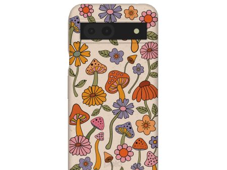 Seashell Shrooms and Blooms Google Pixel 8a Case Hot on Sale