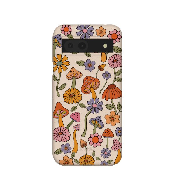 Seashell Shrooms and Blooms Google Pixel 8a Case Hot on Sale