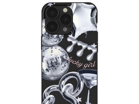 Black Cosmic Luck iPhone 13 Pro Case For Cheap