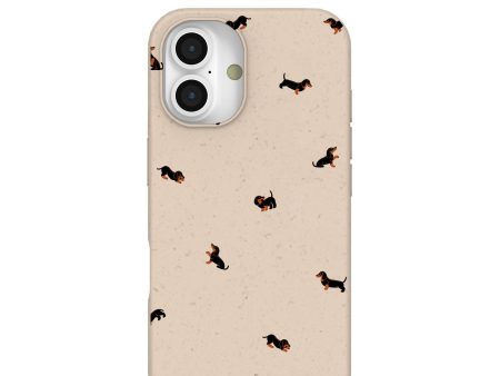 Seashell Lil Dachshunds iPhone 16 Case Discount