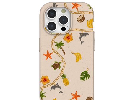 Seashell Island Charms iPhone 15 Pro Case Fashion