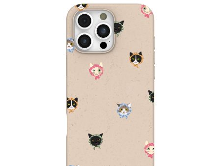 Seashell Cat Couture iPhone 16 Pro Max Case Hot on Sale