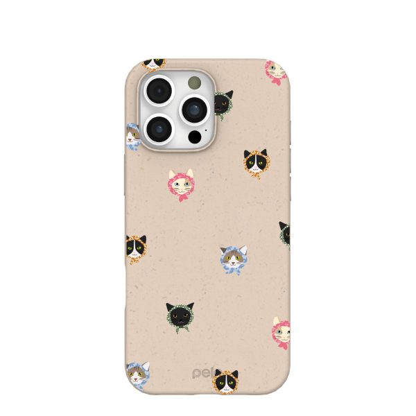 Seashell Cat Couture iPhone 16 Pro Max Case Hot on Sale