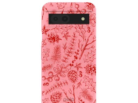 Bubblegum Pink Festive Forest Google Pixel 8a Case Online