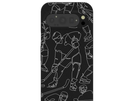 Black Play Sketch Google Pixel 9 9 Pro Case Sale