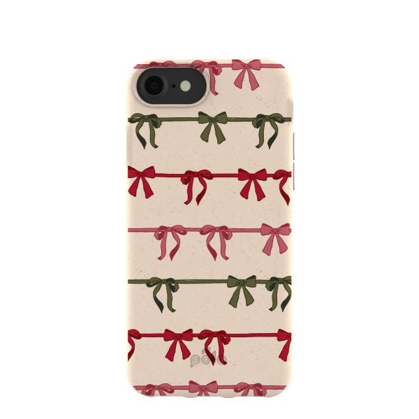 Seashell Holiday Bows iPhone 6 6s 7 8 SE Case Discount