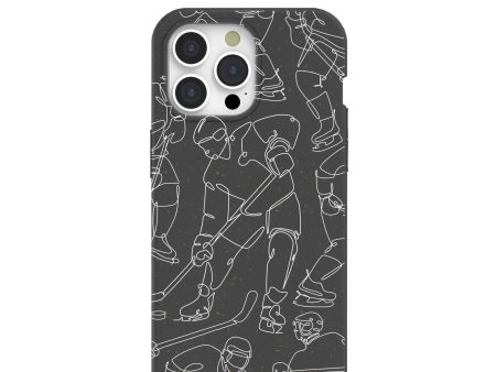 Black Play Sketch iPhone 15 Pro Max Case Online Sale