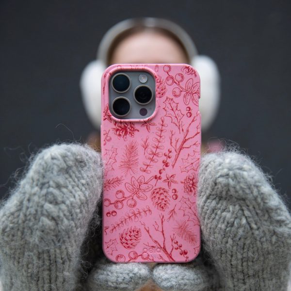 Bubblegum Pink Festive Forest Google Pixel 8a Case Online