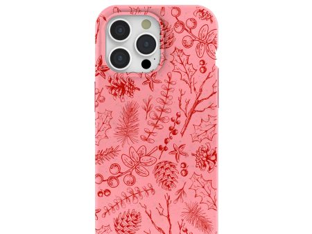 Bubblegum Pink Festive Forest iPhone 15 Pro Max Case Online now