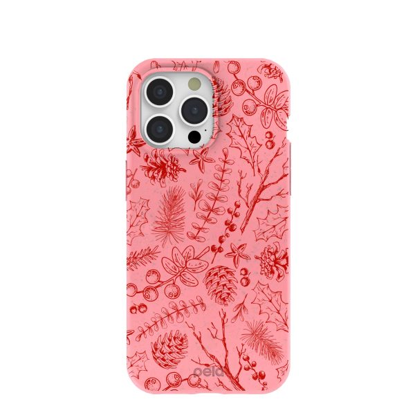 Bubblegum Pink Festive Forest iPhone 15 Pro Max Case Online now