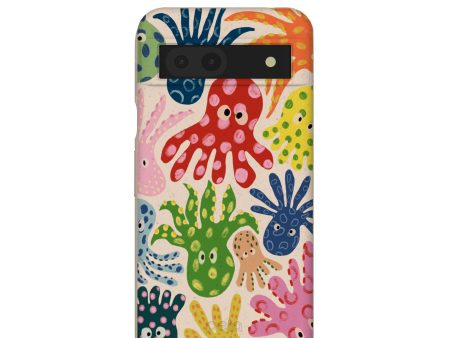 Seashell Octopi Google Pixel 8a Case Cheap