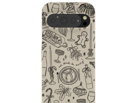 London Fog Holiday Dinner Party Google Pixel 9 9 Pro Case Discount