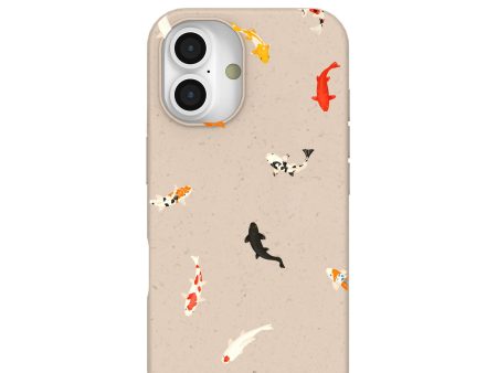 Seashell Lil Koi iPhone 16 Case Discount