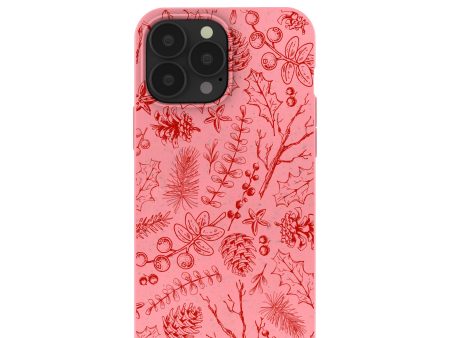 Bubblegum Pink Festive Forest iPhone 13 Pro Max Case Online Sale