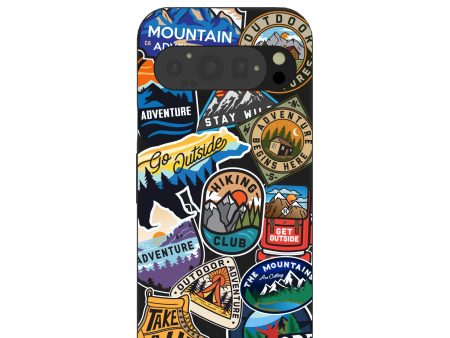 Black Trail Stickers Google Pixel 9 9 Pro Case Cheap