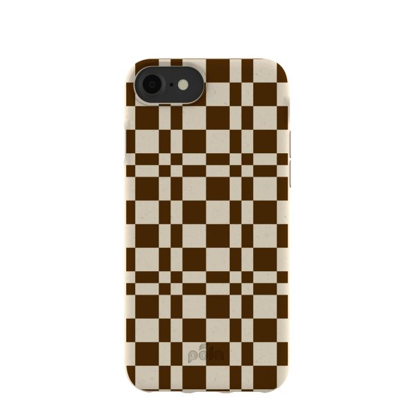 London Fog Chestnut Checkers iPhone 6 6s 7 8 SE Case For Cheap