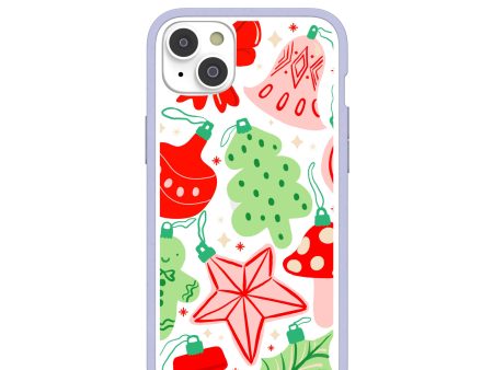 Clear Festive Flair iPhone 14 Plus Case With Lavender Ridge Online