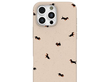 Seashell Lil Dachshunds iPhone 16 Pro Max Case Fashion