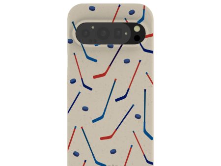 London Fog Pucks and Sticks Google Pixel 9 9 Pro Case Hot on Sale