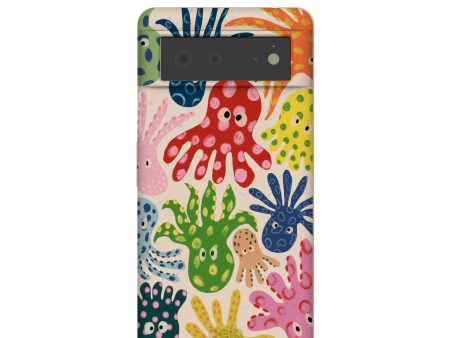 Seashell Octopi Google Pixel 6 Case For Cheap