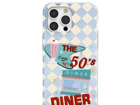 Powder Blue The 50s Diner iPhone 15 Pro Max Case Cheap