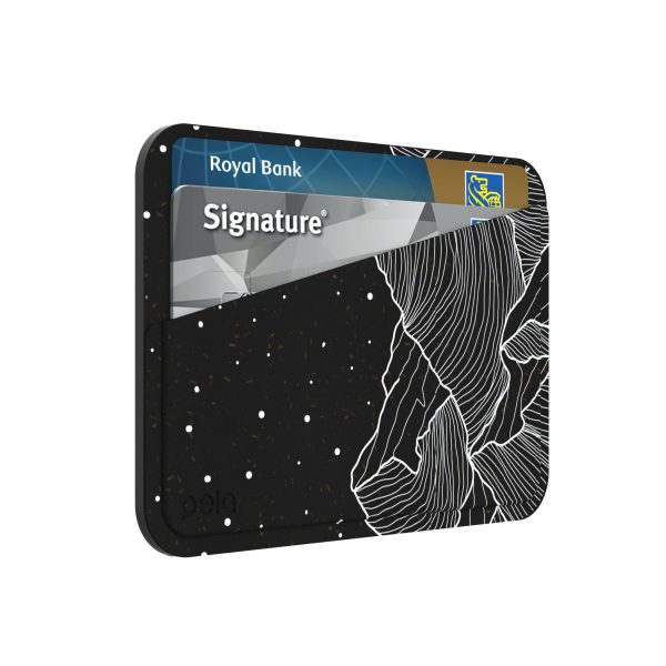 Black Night Panorama Mini Wallet Online