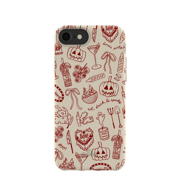 London Fog Spooky Dinner Party iPhone 6 6s 7 8 SE Case Supply