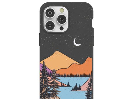 Black Night Trails iPhone 14 Pro Max Case Hot on Sale