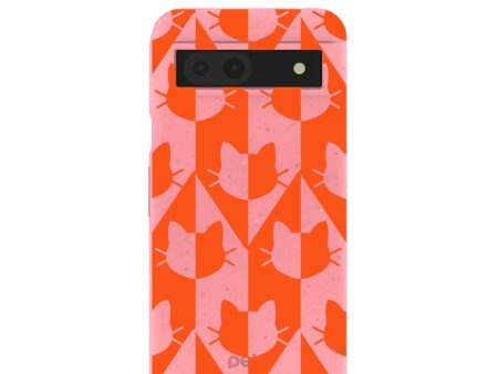 Bubblegum Pink Purr Google Pixel 8a Case Online Hot Sale