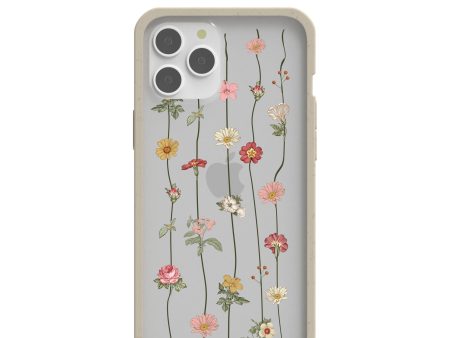 Clear Floral Vines iPhone 12 Pro Max Case With London Fog Ridge Online Sale