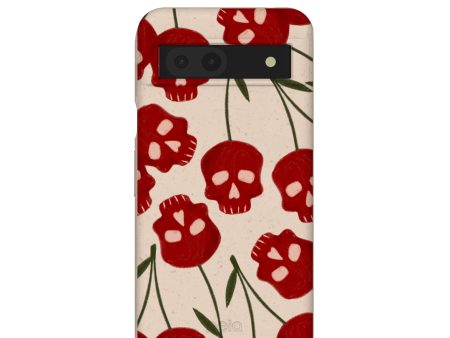 Seashell Scary Cherry Google Pixel 8a Case Online now