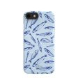 Powder Blue Fishery iPhone 6 6s 7 8 SE Case Cheap