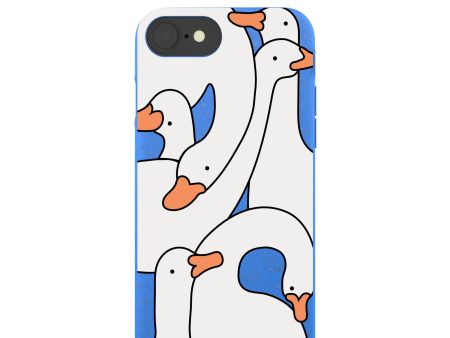 Electric Blue Silly Goose iPhone 6 6s 7 8 SE Case Supply