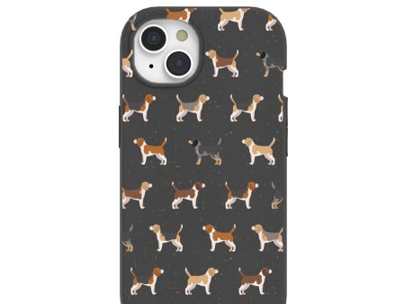 Black Beagle Buds iPhone 15 Case on Sale