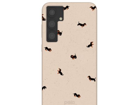 Seashell Lil Dachshunds Samsung Galaxy S24+(Plus) Case Online now