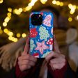 Electric Blue Festive Flair Google Pixel 8a Case on Sale