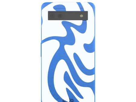 Electric Blue Blue Crush Google Pixel 6a Case Online Sale