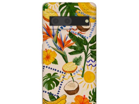 Seashell Tropics Google Pixel 7 Case Cheap