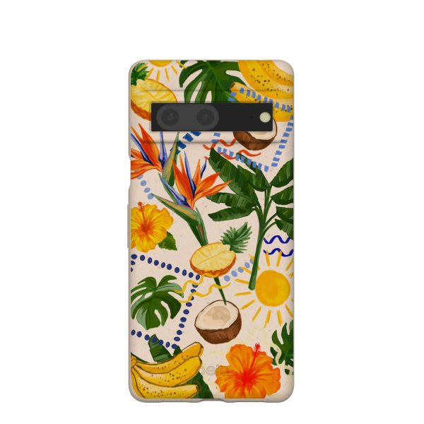 Seashell Tropics Google Pixel 7 Case Cheap