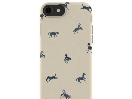 London Fog Mini Horses iPhone 6 6s 7 8 SE Case For Discount