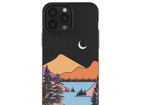 Black Night Trails iPhone 13 Pro Max Case Fashion